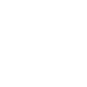nonroundwhite-08 White fish silhouette on a green background.