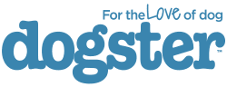 logo_dogster_r Dogster logo with slogan For the Love of dog.