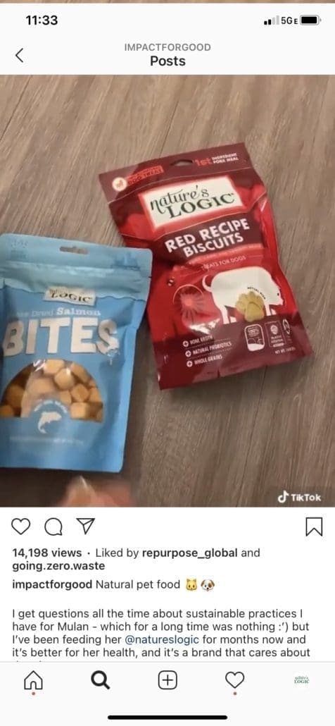 impact Assorted snack pouches on a wooden surface, including two blue bags labeled BITES and two red bags with cartoon graphics.