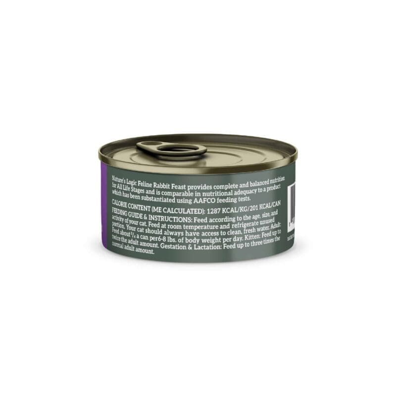 Small metal tin can with the lid partially peeled back.