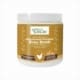 White container of dehydrated chicken bone broth for dogs and cats.