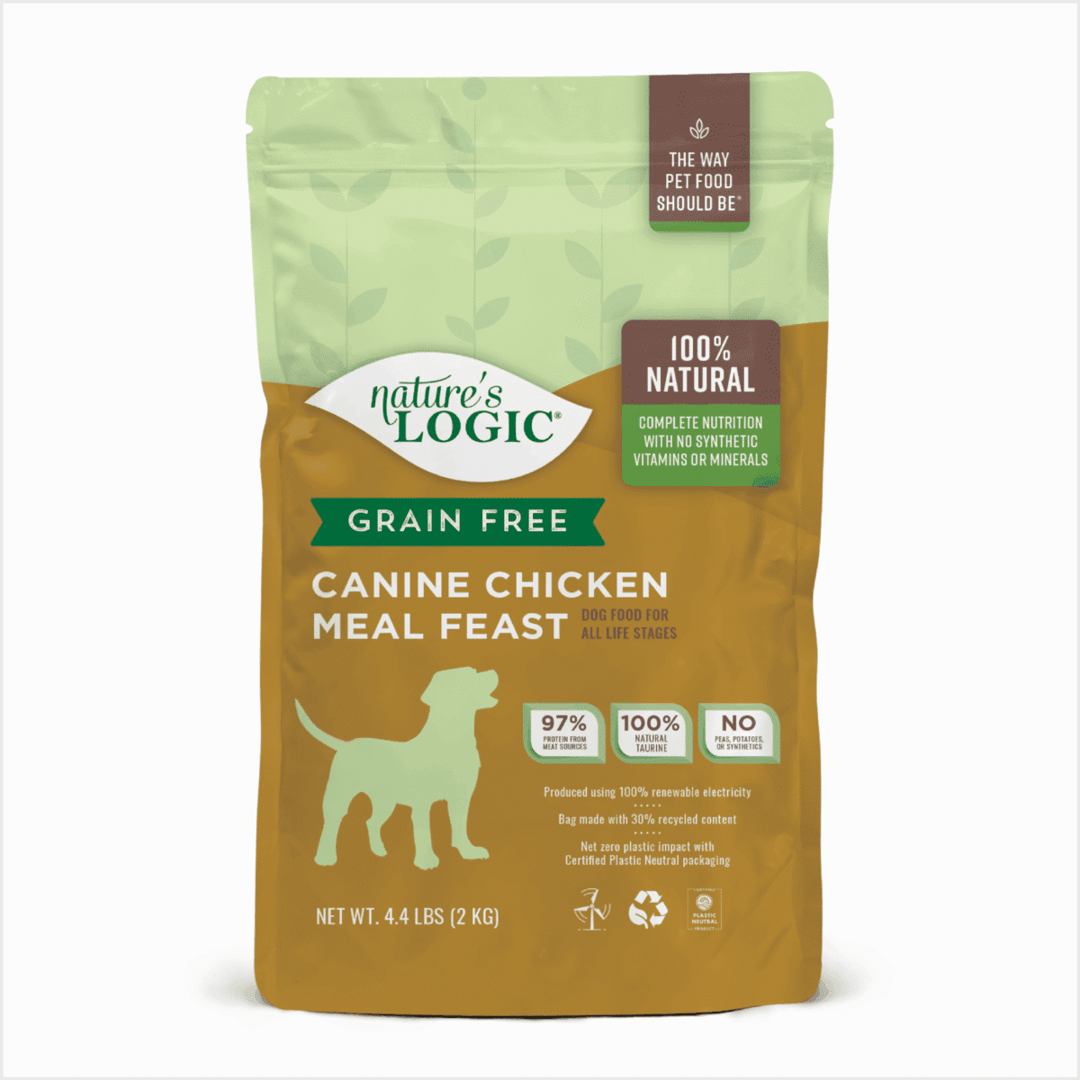 Gain Free Kibble: Chicken Meal Dog Food | Nature's Logic