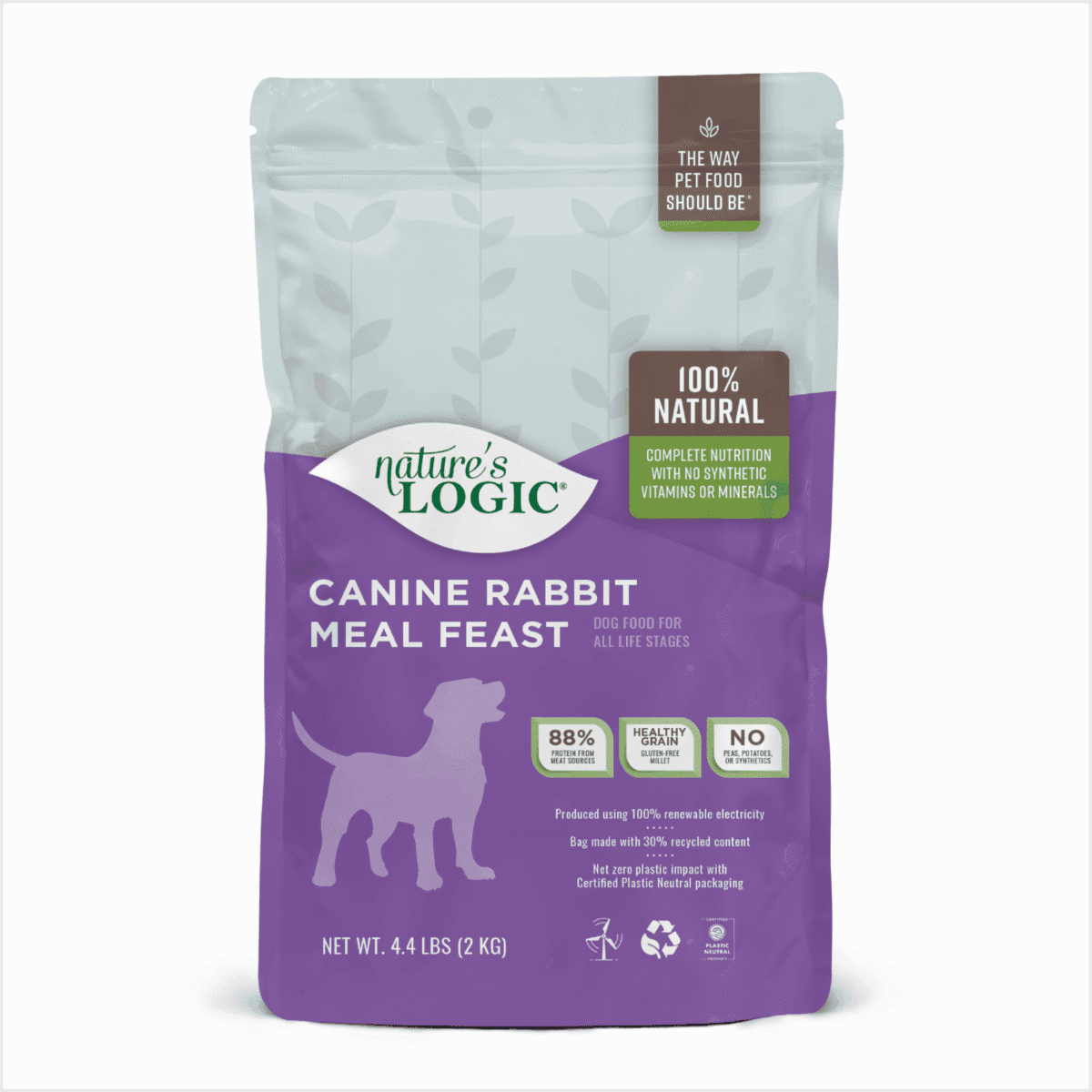 Rabbit Dog Kibble | Rabbit Protein Dog Food | Nature's Logic