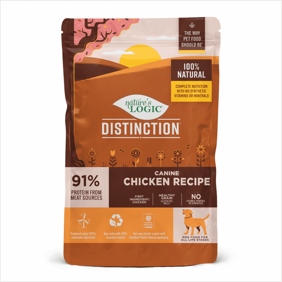 Real Chicken Dog Food: No Legumes, Peas, Potatoes, Corn, Wheat, or