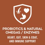 2c_PURE_A+_CKN_Probiotics_220x220 Product packaging featuring a white shield icon and the words "Probiotics & Natural Omegas."
